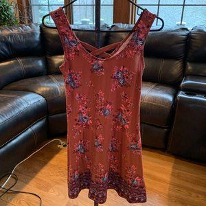 MUDD Sleeveless Floral Dress - Women's Size XS
